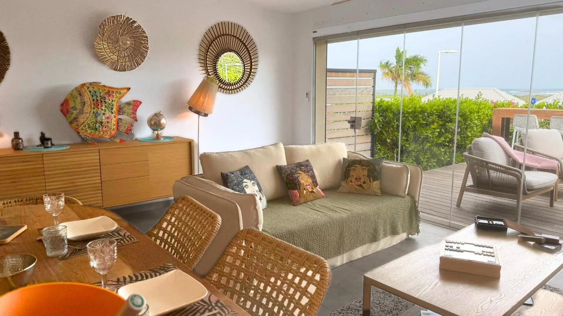 Apartmán New ! Hauts Baie Orientale - Appart 1Ch 4P Vue Mer
